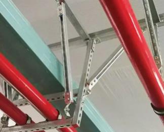 积石山成品支架的特点